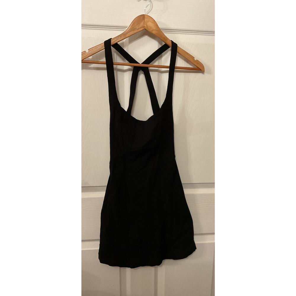 NWT Intimately Free People Just Peachy Mini Dress Black XS Open Back Bodycon - Picture 4 of 9